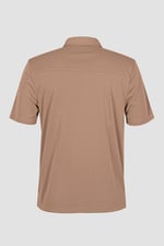 Mens Revere Collar Short Sleeve Jersey Shirt
