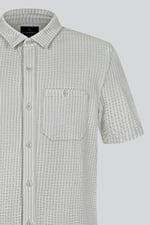 Jersey Searsucker Stripe Short Sleeve Shirt