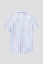 Stripe Short Sleeve Oxfrod Shirt