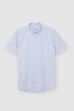 Stripe Short Sleeve Oxfrod Shirt
