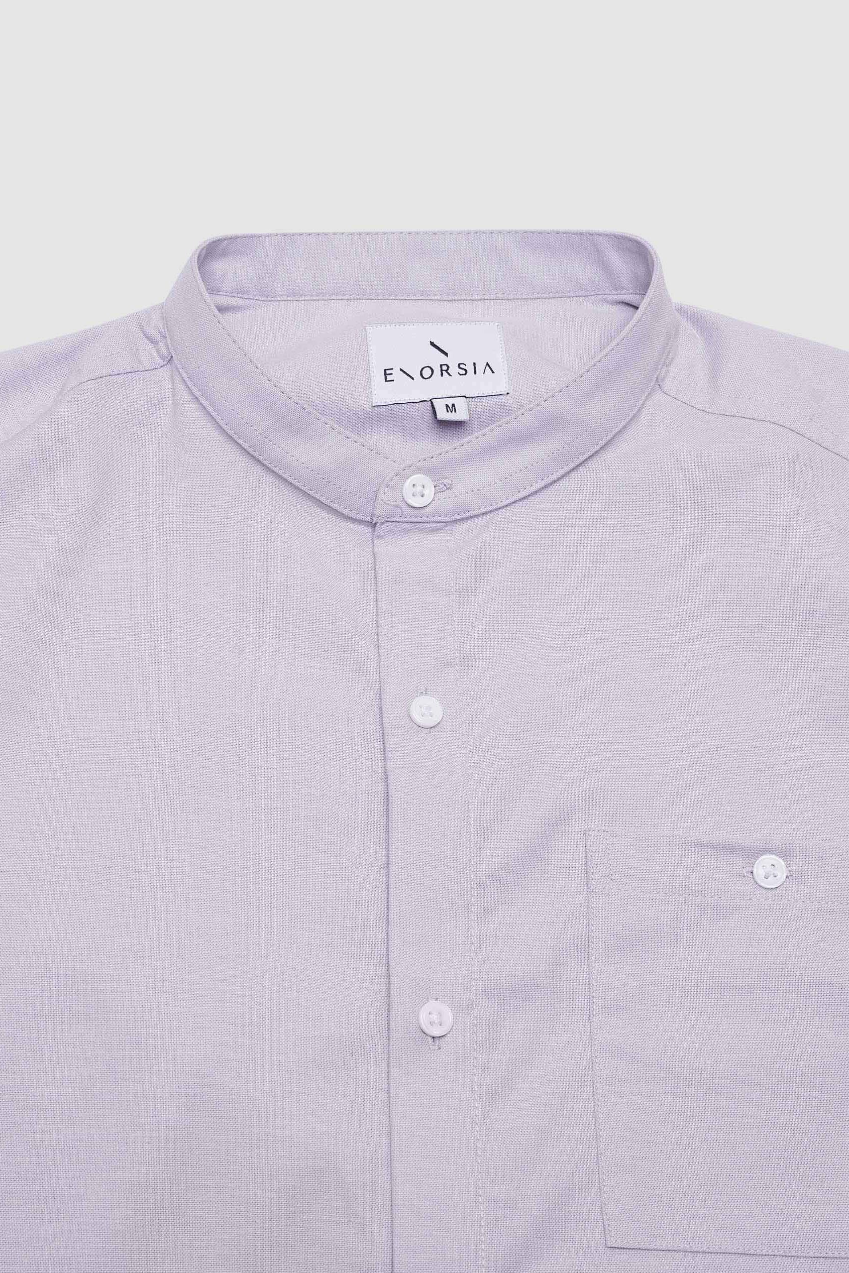 Mens Slim Fit Stand Up Collar Shirt Mens Slim Fit Stand Up Collar Shirt