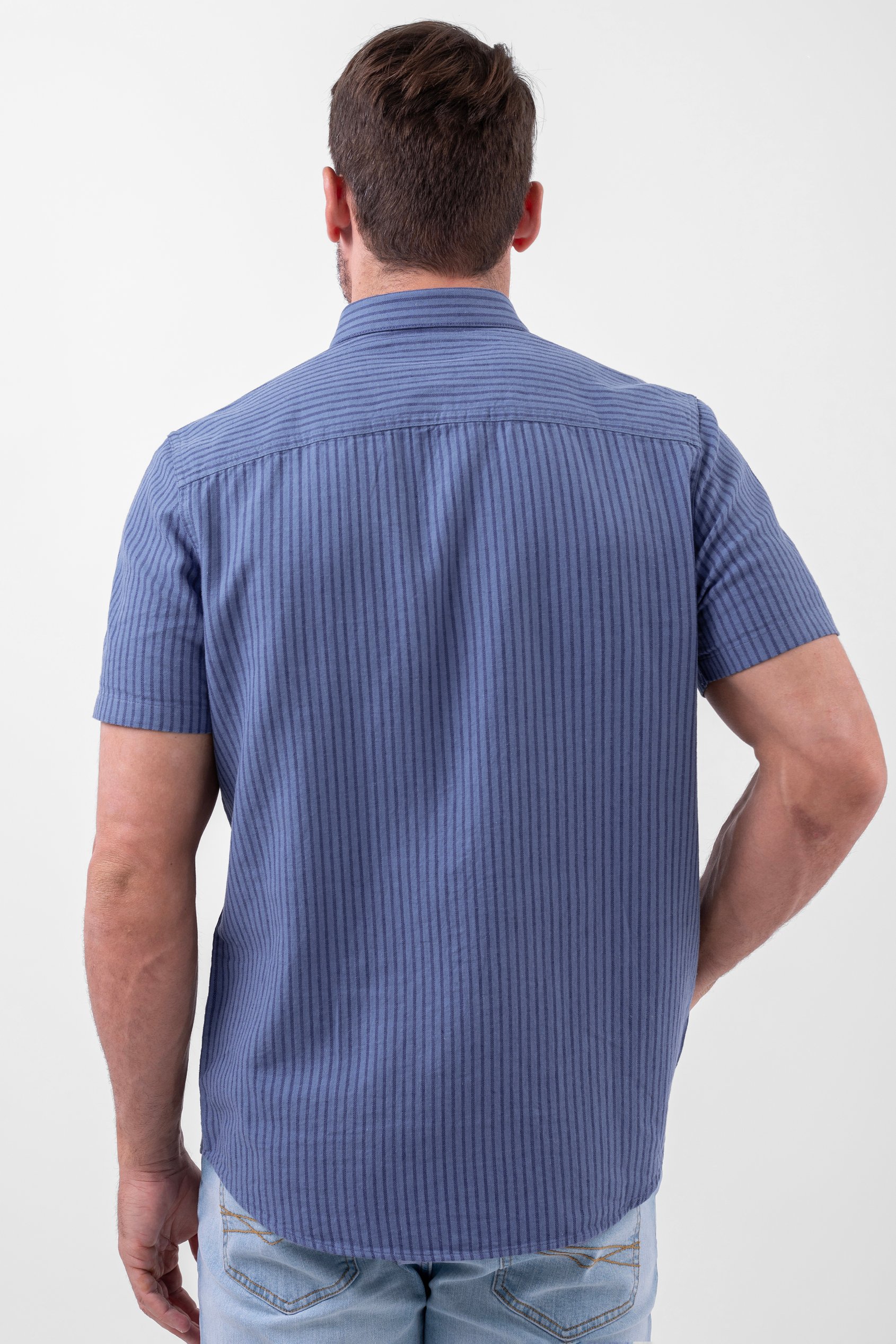 Stripe Short Sleeve Shirt