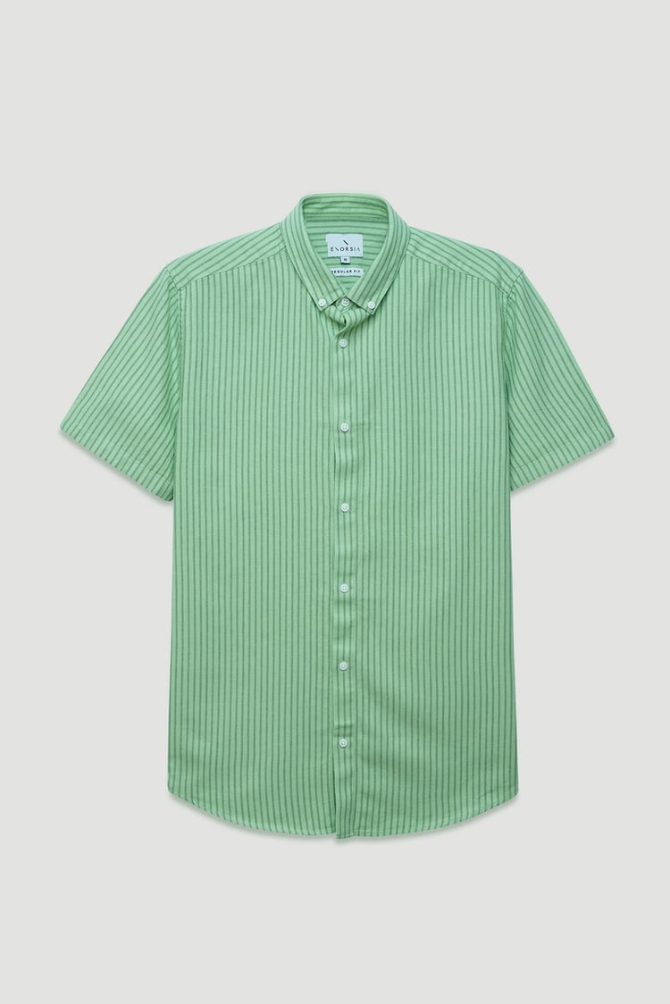 Stripe Short Sleeve Shirt