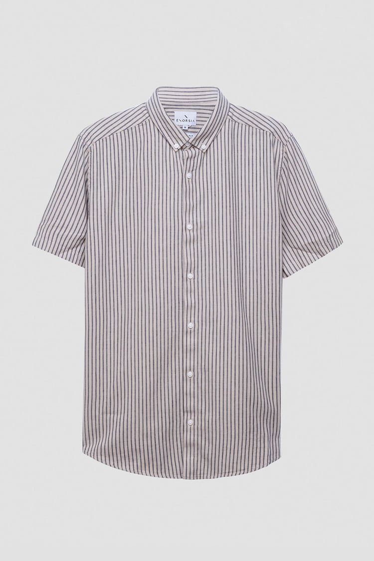 Stripe Short Sleeve Shirt