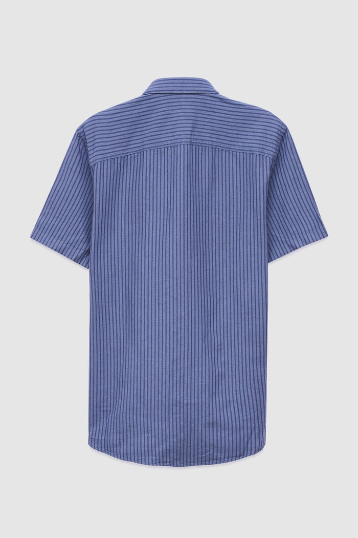 Stripe Short Sleeve Shirt