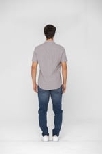 Stripe Short Sleeve Shirt