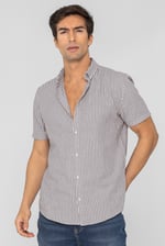 Stripe Short Sleeve Shirt