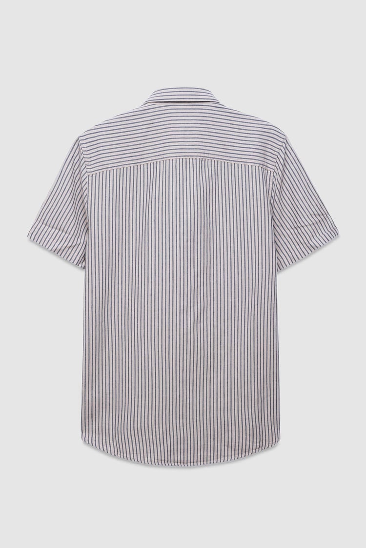 Stripe Short Sleeve Shirt