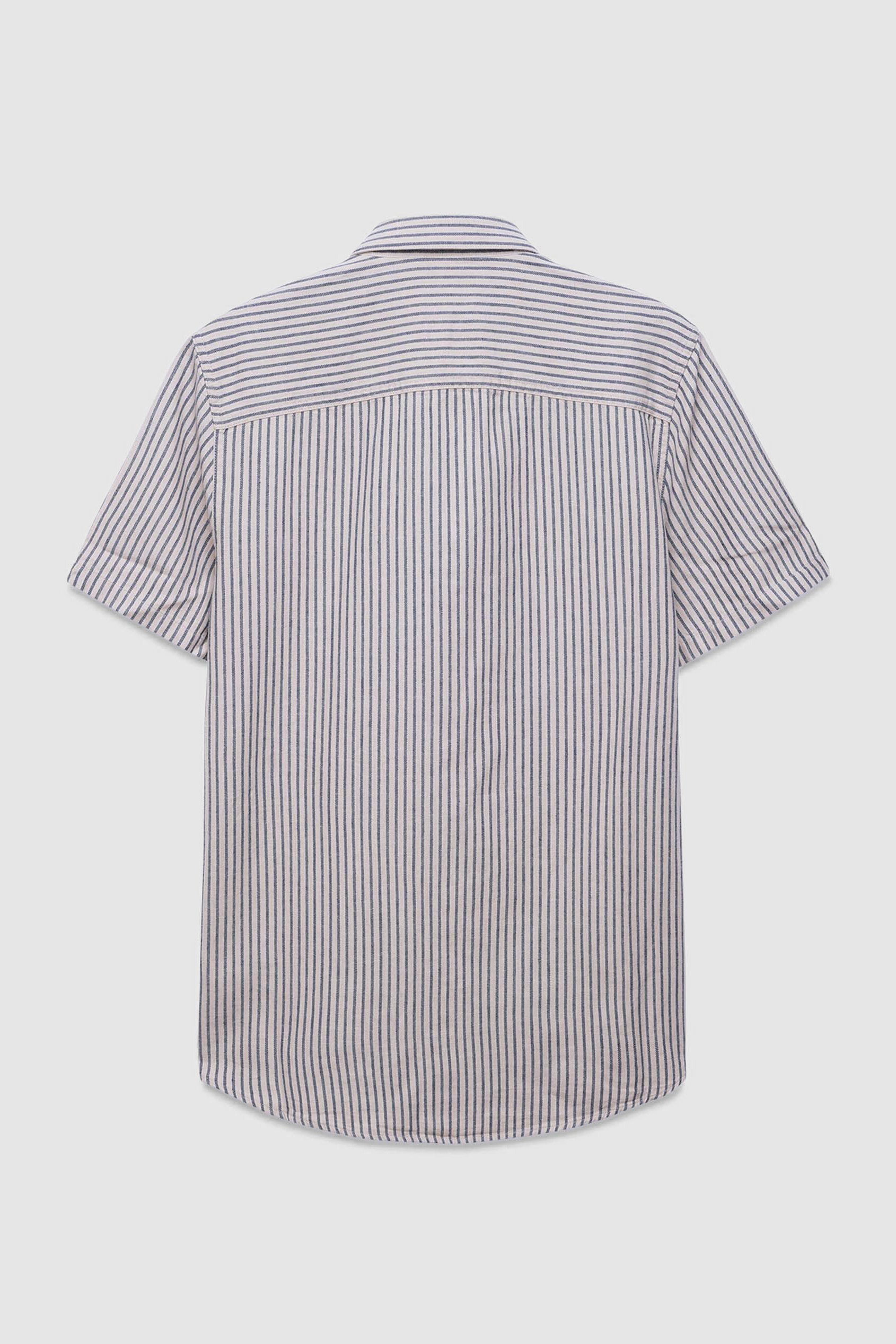 Stripe Short Sleeve Shirt