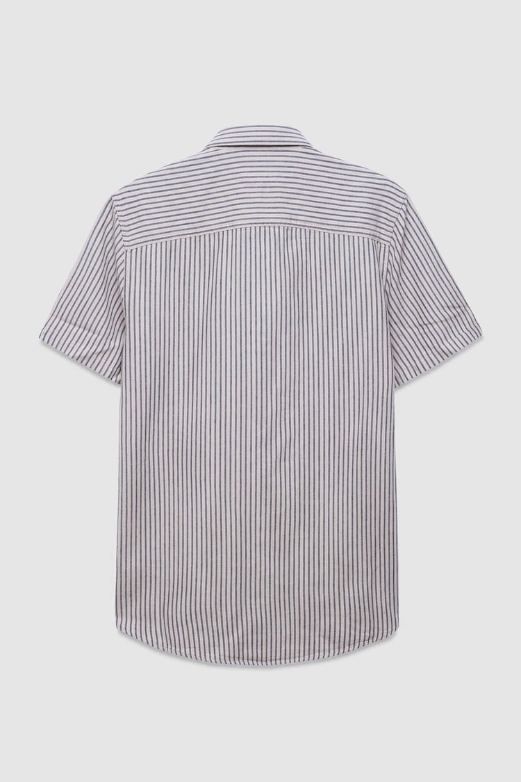 Stripe Short Sleeve Shirt