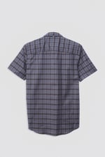 Check Short Sleeve Oxford Shirt