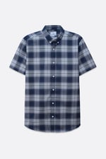 Check Short Sleeve Oxford Shirt