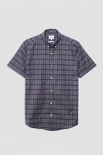 Check Short Sleeve Oxford Shirt