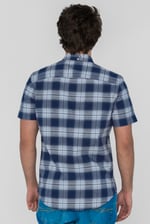 Check Short Sleeve Oxford Shirt