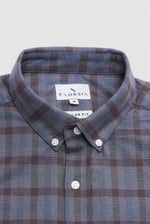 Check Short Sleeve Oxford Shirt