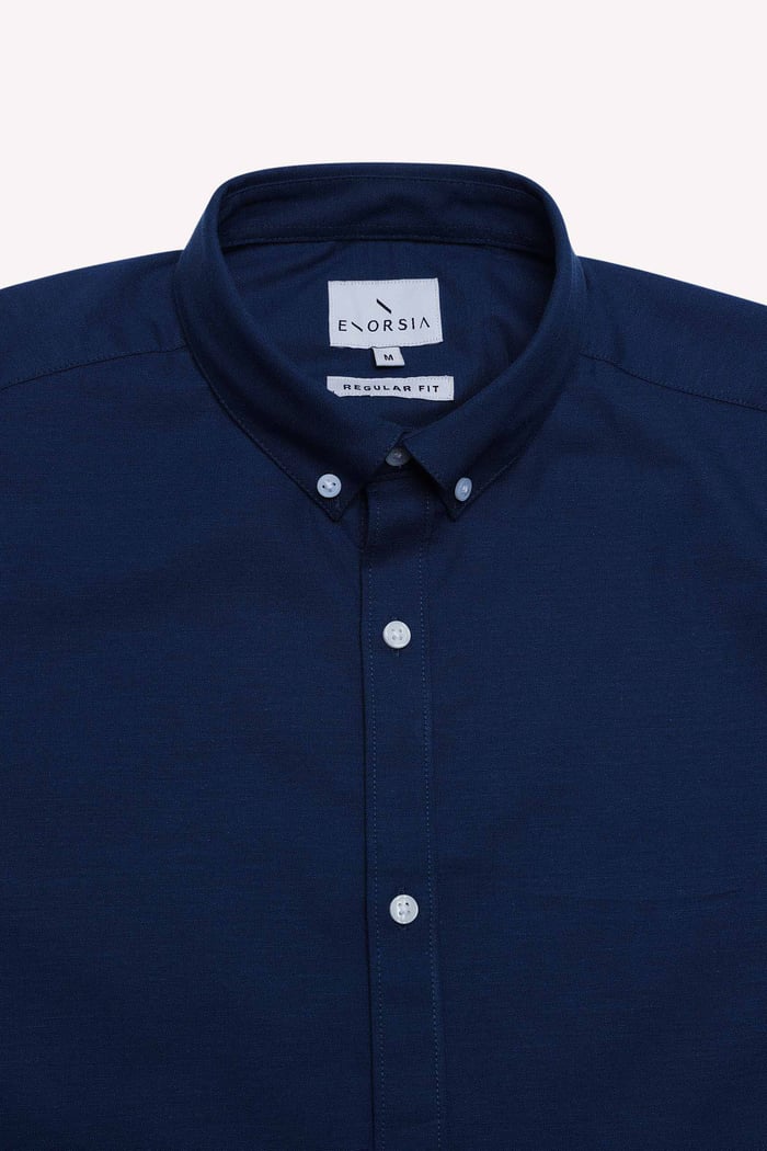 Mens Solid Short Sleeve Shirt