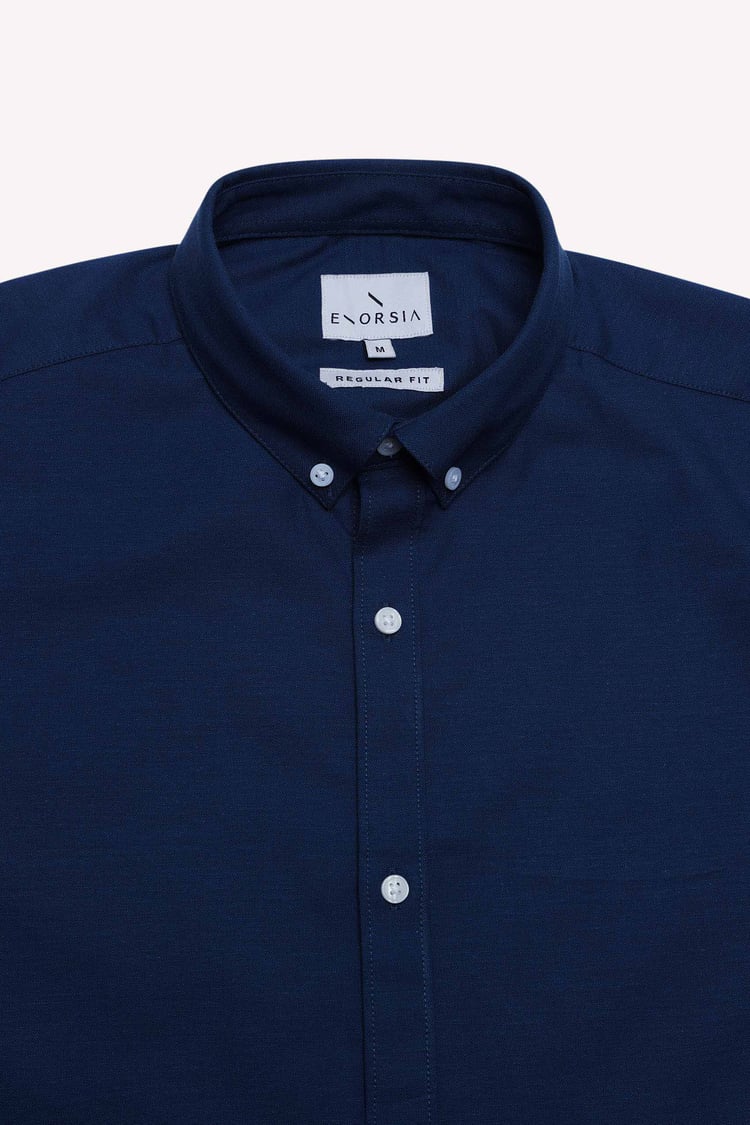 Mens Solid Short Sleeve Shirt