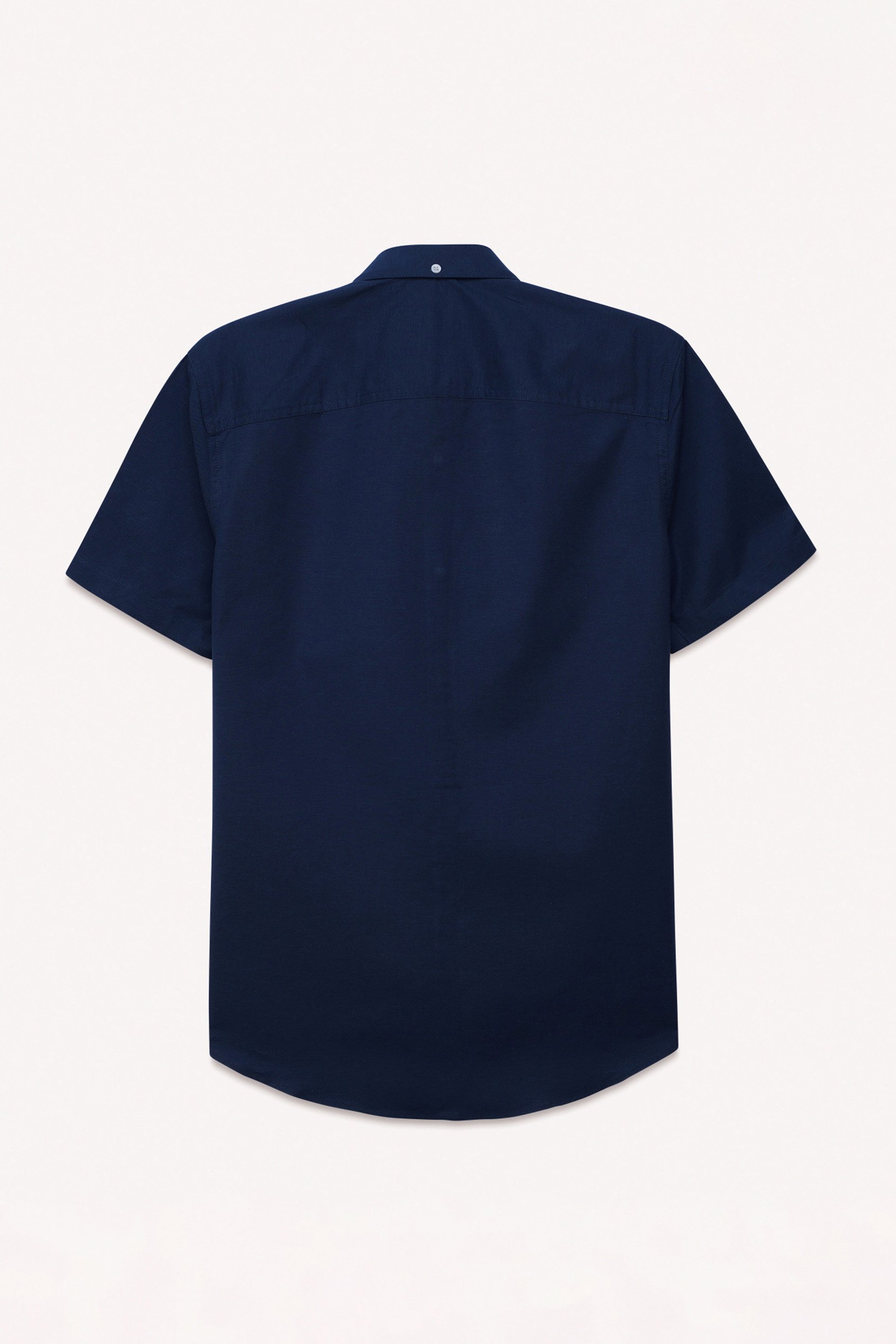 Mens Solid Short Sleeve Shirt