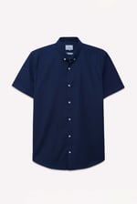 Mens Solid Short Sleeve Shirt