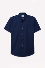 Mens Solid Short Sleeve Shirt