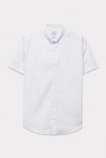 Mens Solid Short Sleeve Shirt