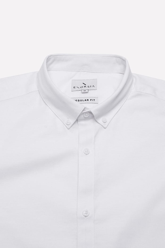 Mens Solid Short Sleeve Shirt