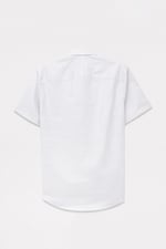 Mens Solid Short Sleeve Shirt