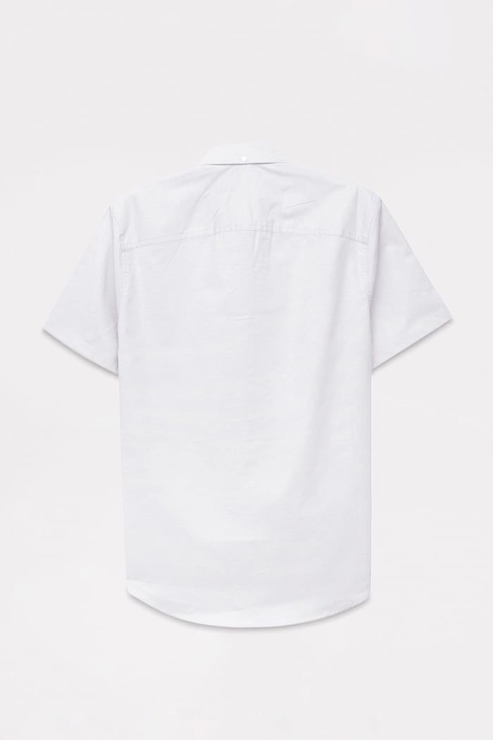 Mens Solid Short Sleeve Shirt