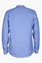 Band Collar Linen Shirt