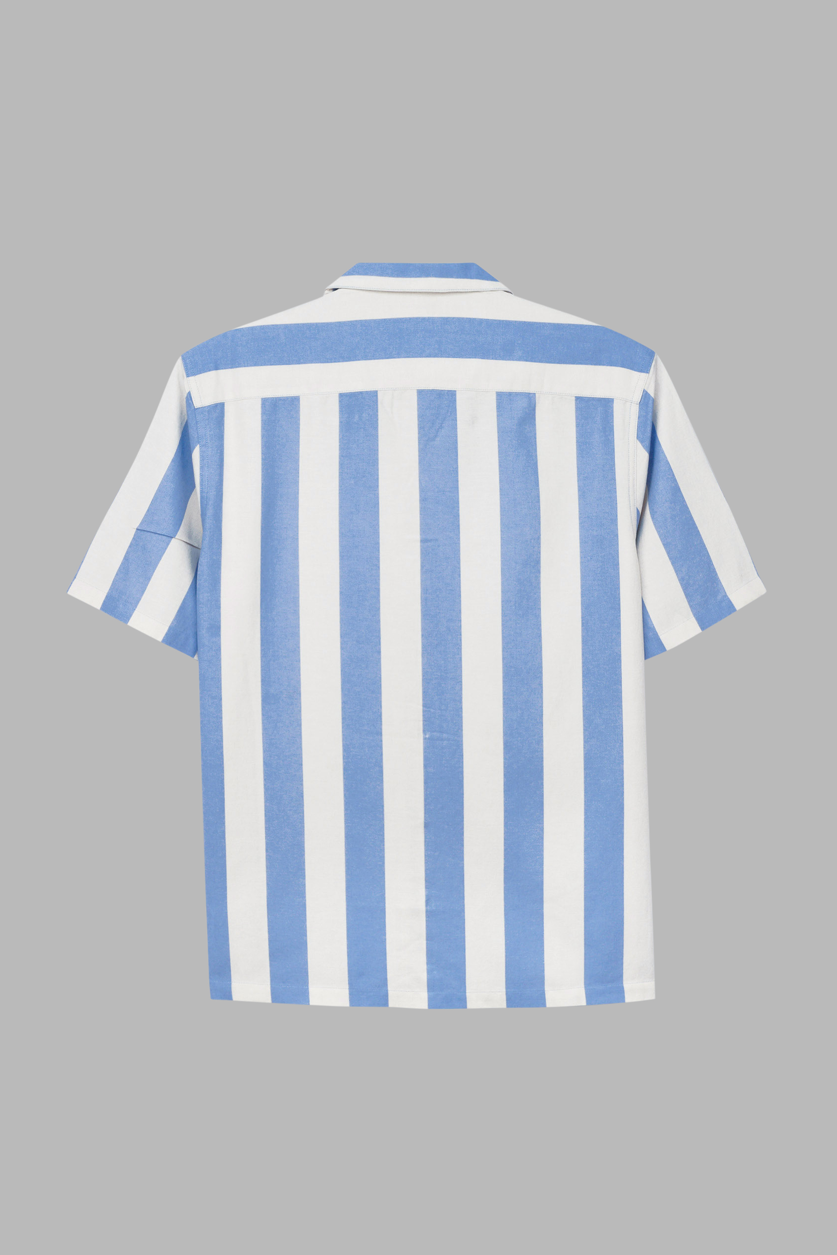 Revere Collar Short Sleeves Shirt