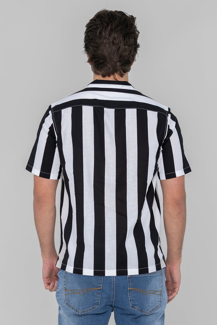 Revere Collar Short Sleeves Shirt