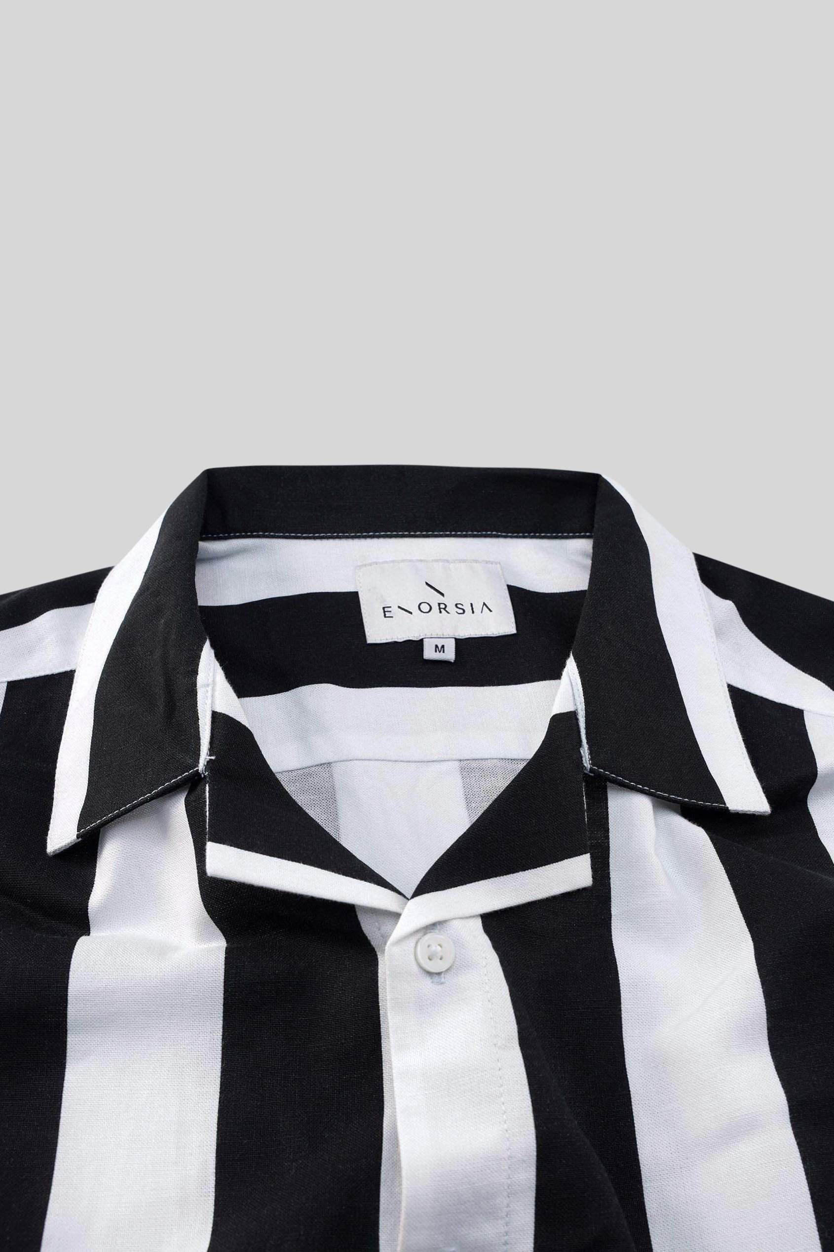 Revere Collar Short Sleeves Shirt