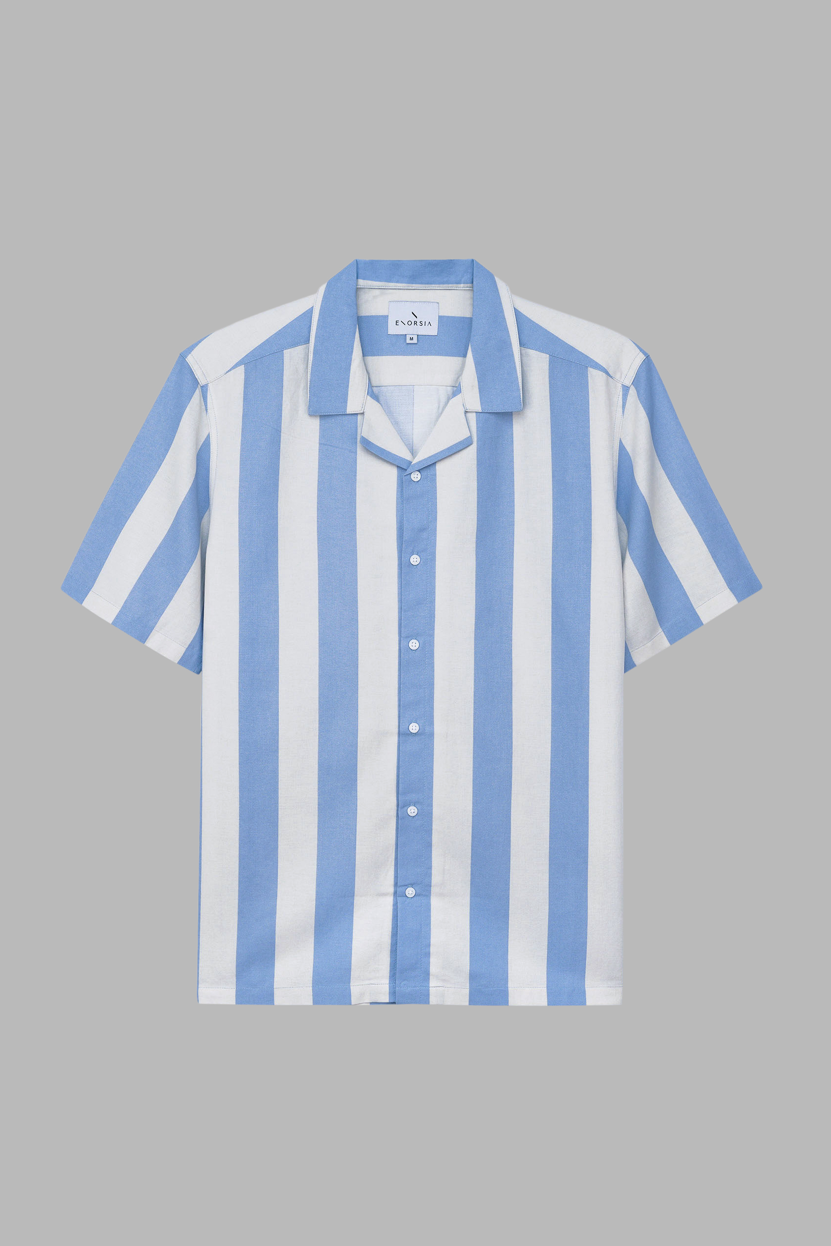 Revere Collar Short Sleeves Shirt