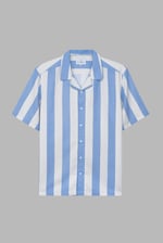Revere Collar Short Sleeves Shirt