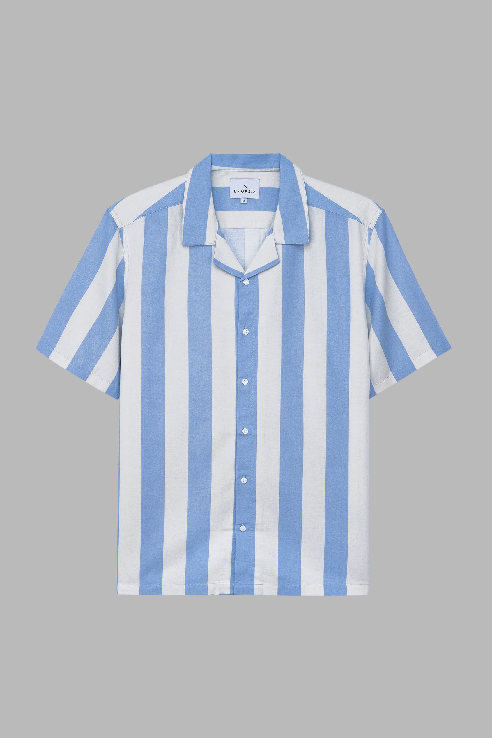 Revere Collar Short Sleeves Shirt