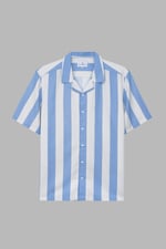 Revere Collar Short Sleeves Shirt