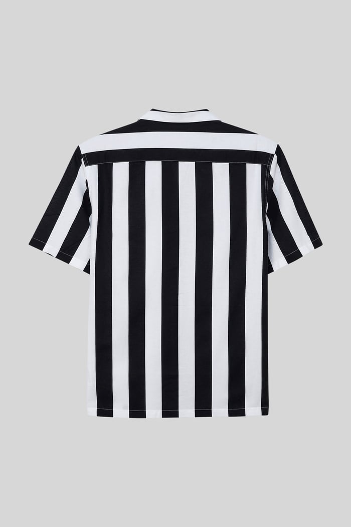 Revere Collar Short Sleeves Shirt