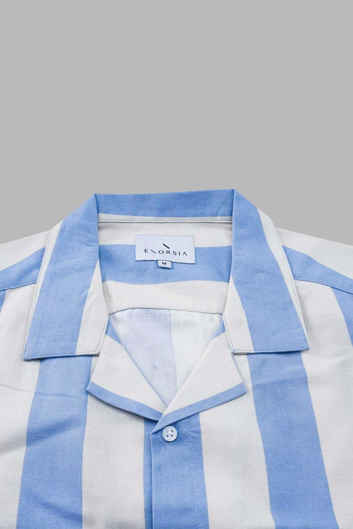 Revere Collar Short Sleeves Shirt