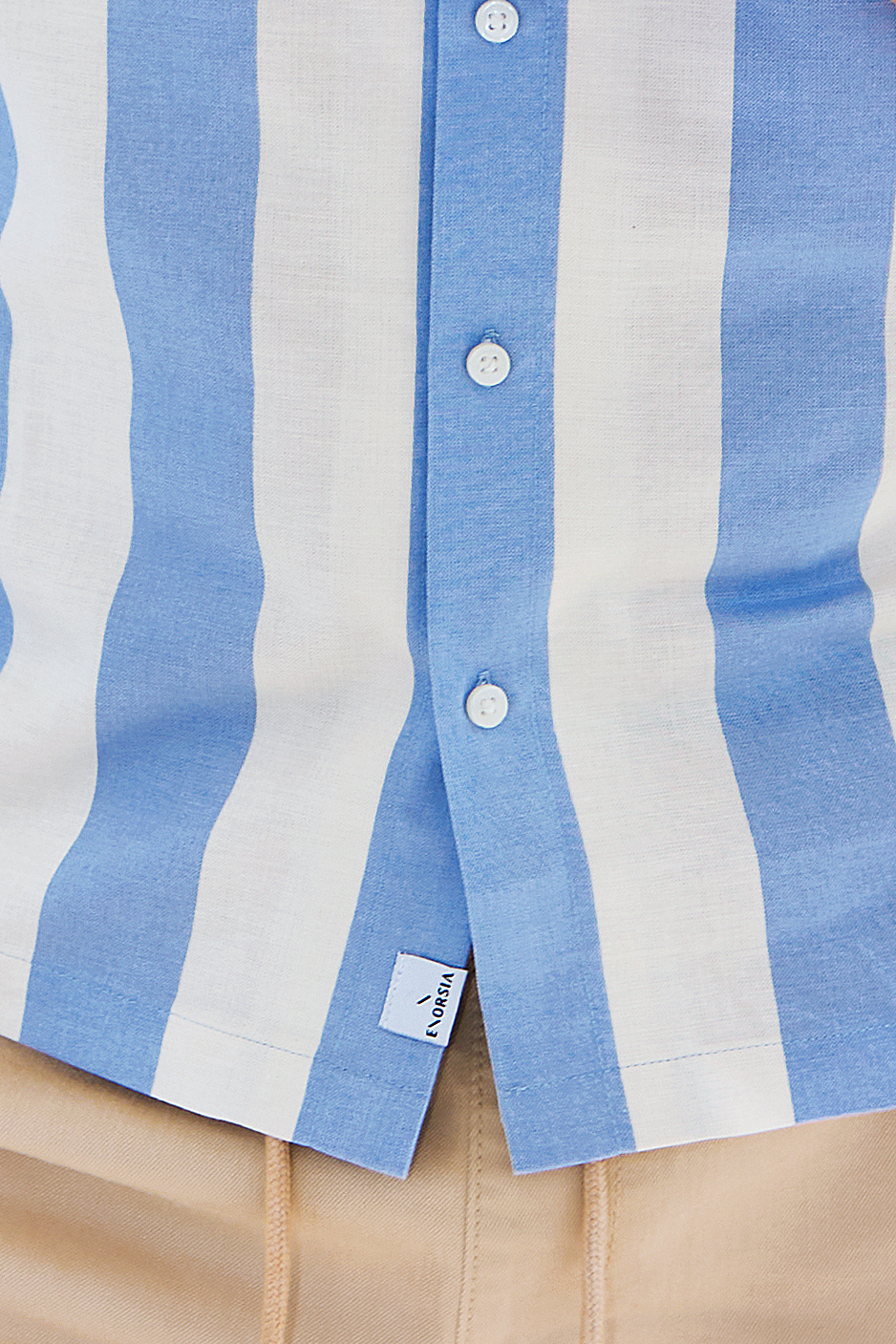 Revere Collar Short Sleeves Shirt