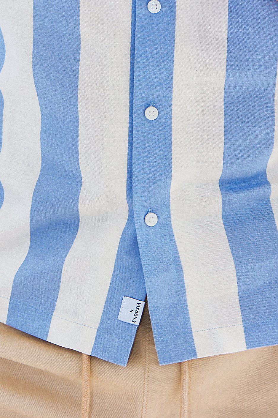 Revere Collar Short Sleeves Shirt