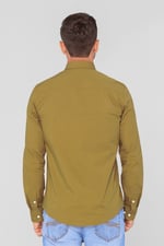 Solid Long Sleeve Regular Fit Shirt