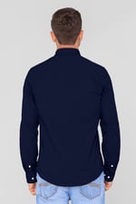 Solid Long Sleeve Regular Fit Shirt