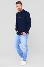Solid Long Sleeve Regular Fit Shirt