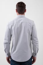 Button Down Collar Long Sleeve Shirt