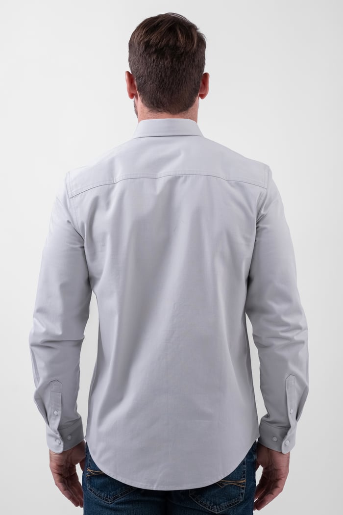 Button Down Collar Long Sleeve Shirt