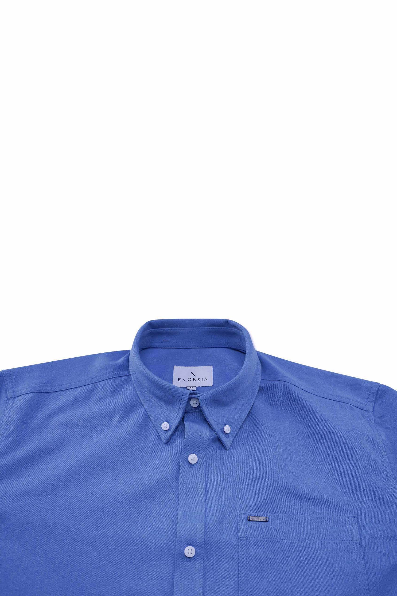 Button Down Collar Long Sleeve Shirt