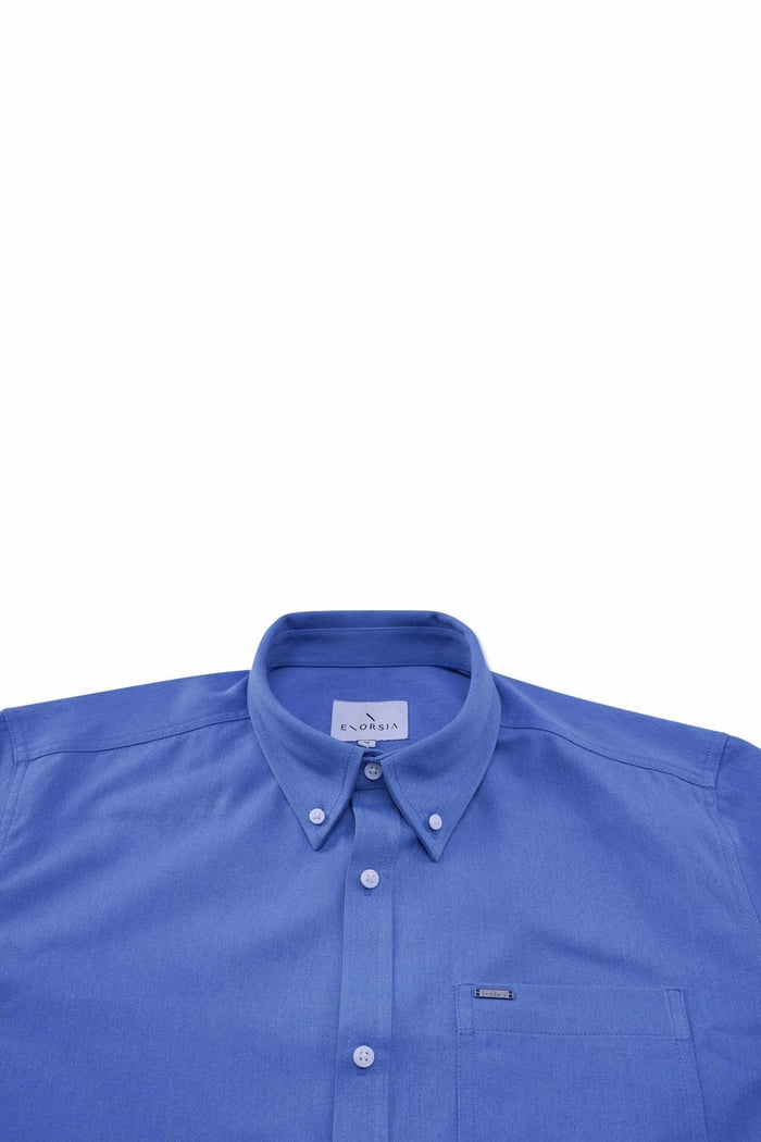 Button Down Collar Long Sleeve Shirt