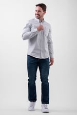 Button Down Collar Long Sleeve Shirt