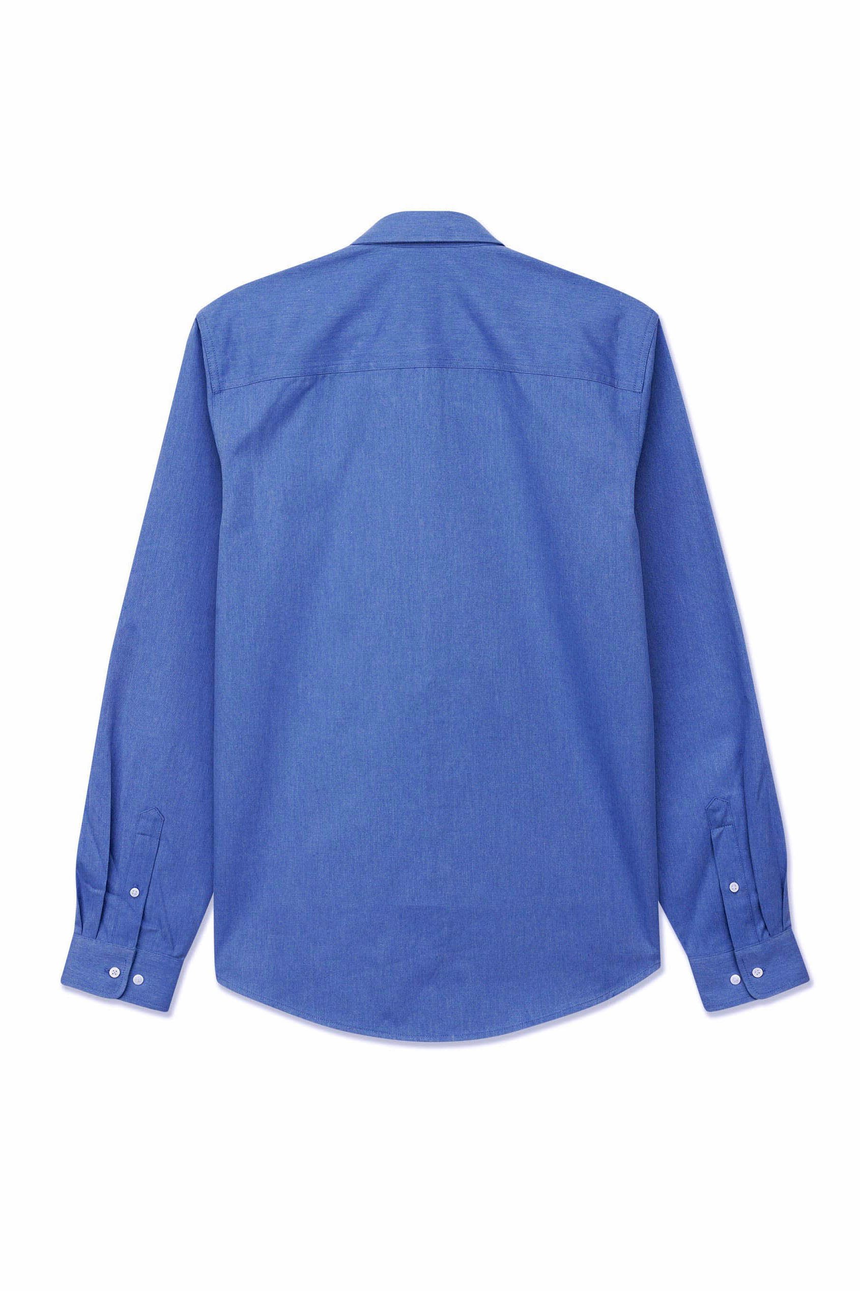 Button Down Collar Long Sleeve Shirt