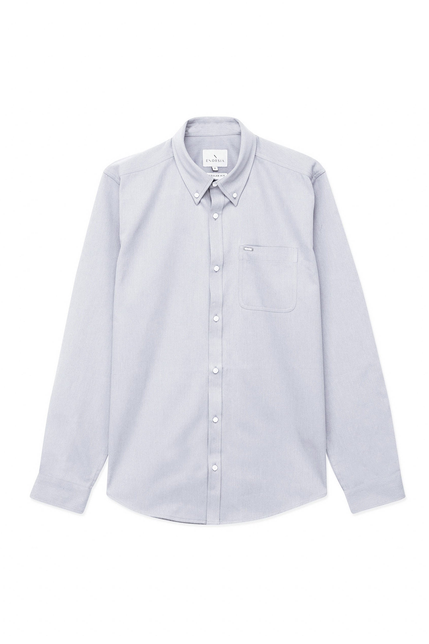Button Down Collar Long Sleeve Shirt